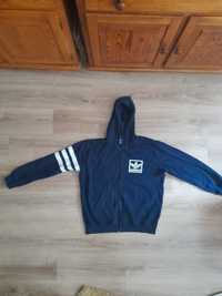 Adidas bluza z kapturem rozpinana rozmiar M