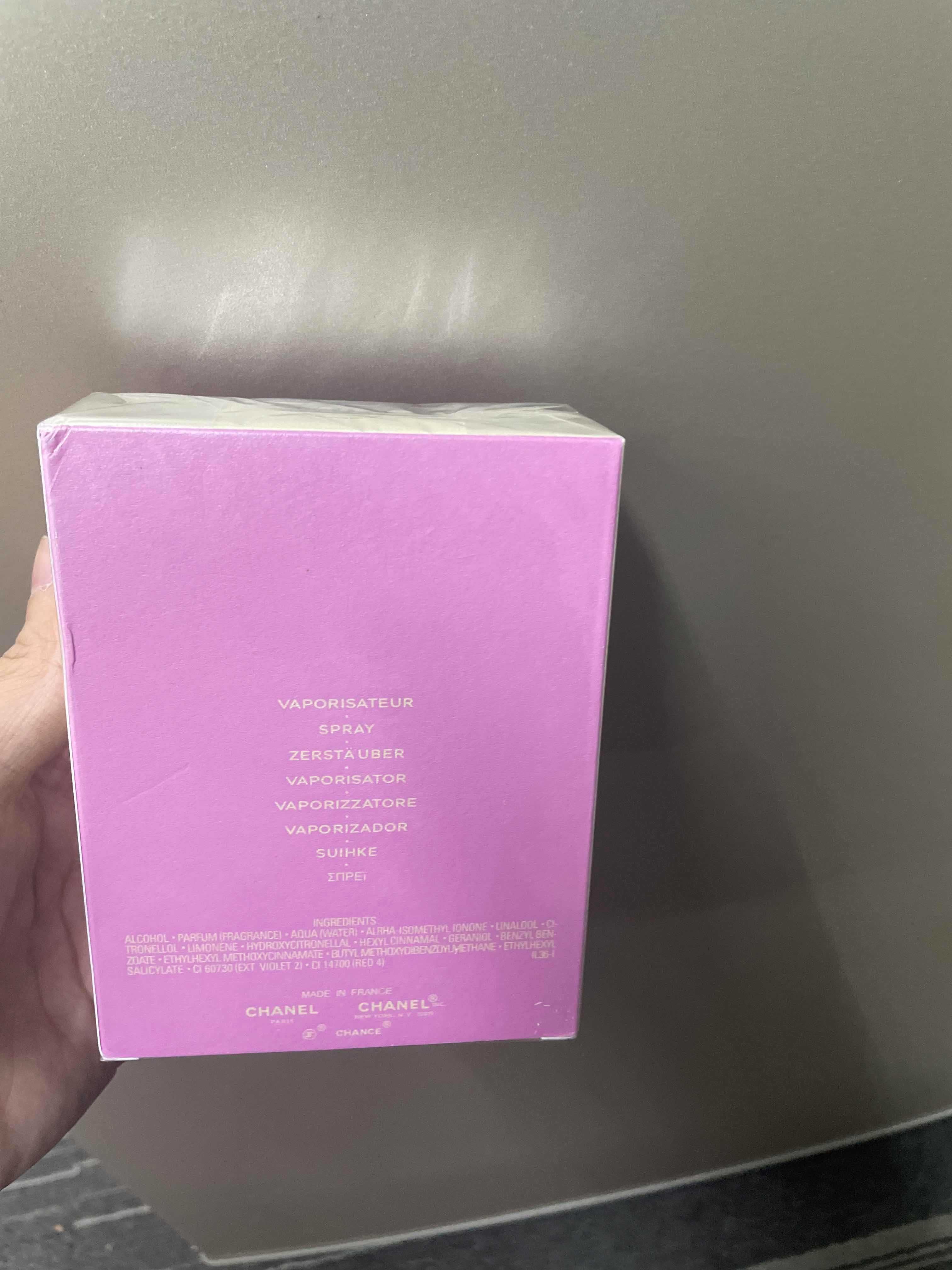 Oryginalna  perfumy Chanel w kolorze różowym,delikatna,nowa,nieotwarta