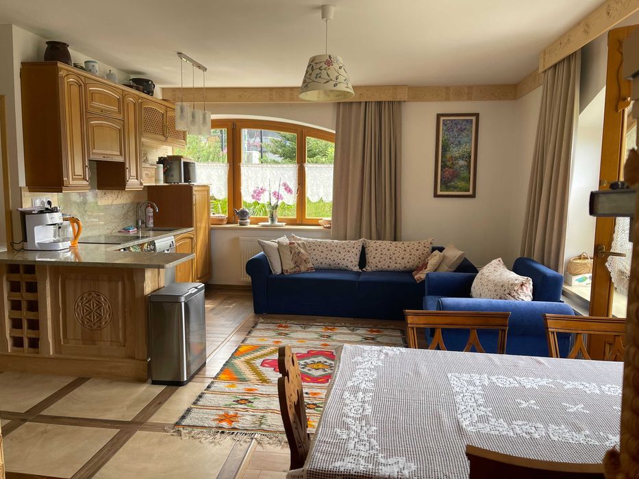 apartamenty z widokiem na panoramę Tatr w Kościelisku