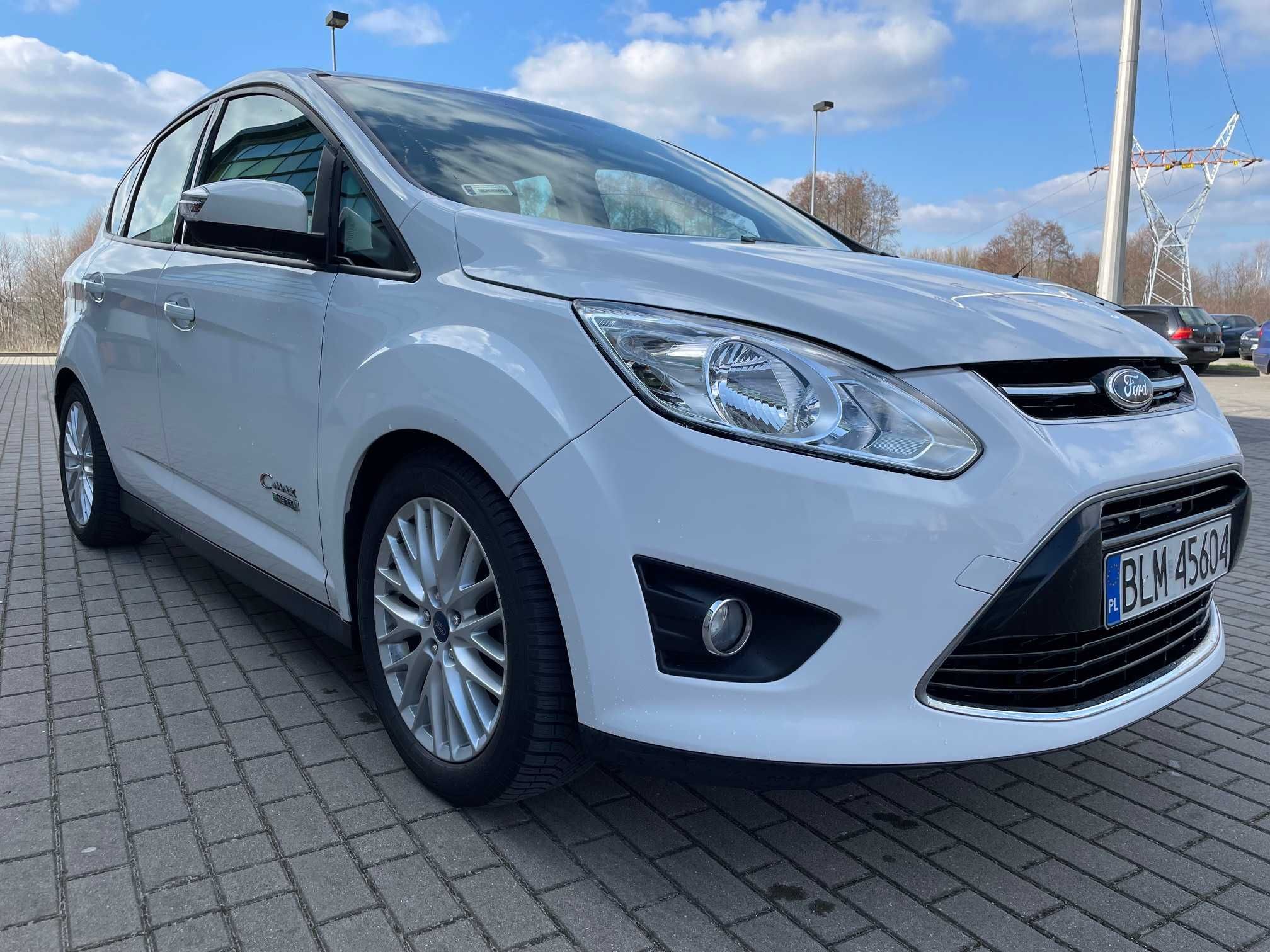 Ford C-Max 2.0L Hybryda PlugIn, 2017r, automat, mały przebieg, zadbany