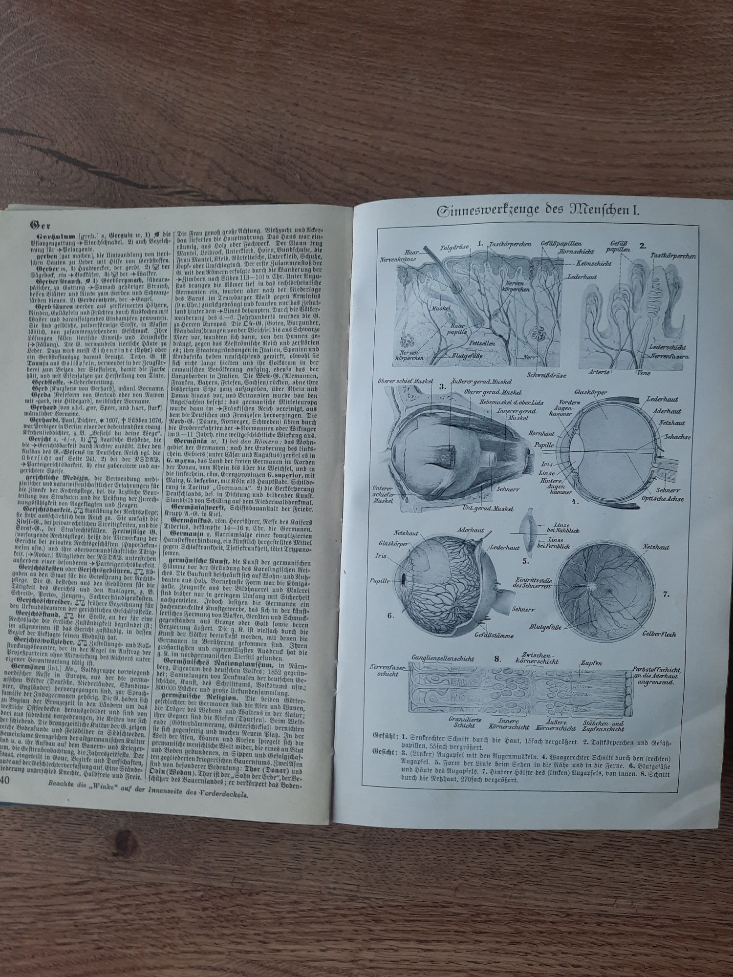 Der Volks-Brockhaus . Encyklopedia 1938 . Niemcy .