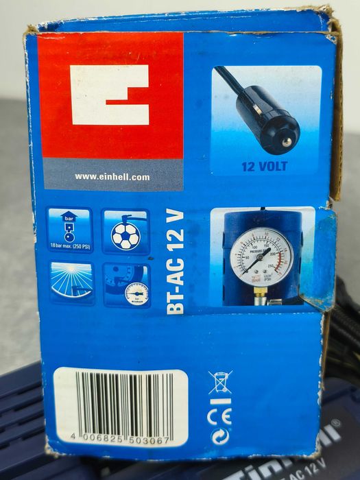 Compressor de ar 12V Einhell NOVO