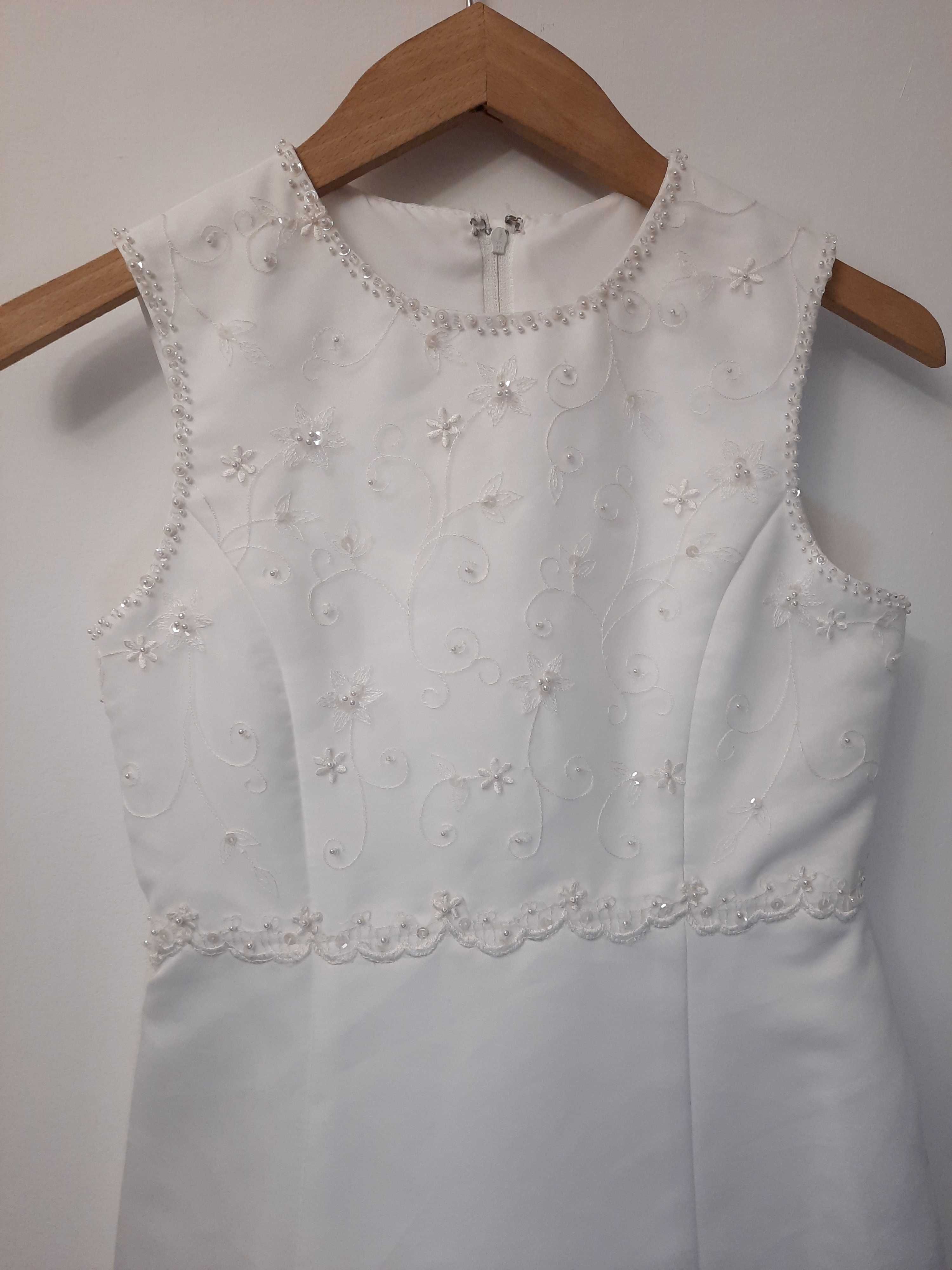 Sukienka komunijna biała komunia Epeople rozmiar orientacyjny 10 lat