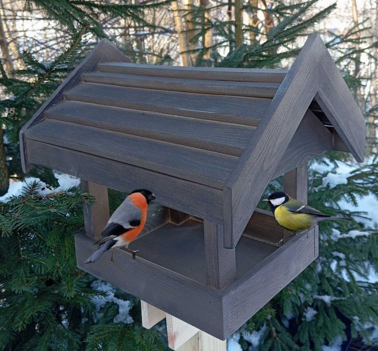 Karmnik Dla Ptaków Duży Solidny