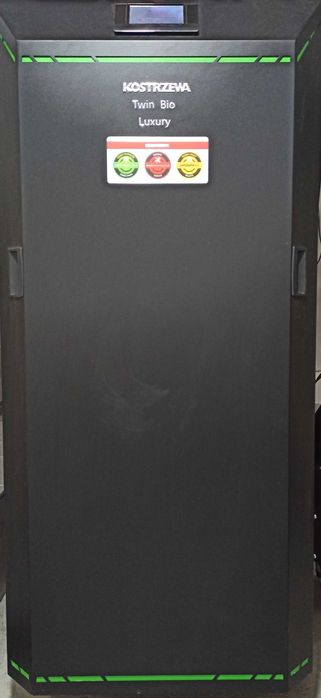 Kocioł piec na pellet Kostrzewa Twin Bio Luxury 24kW