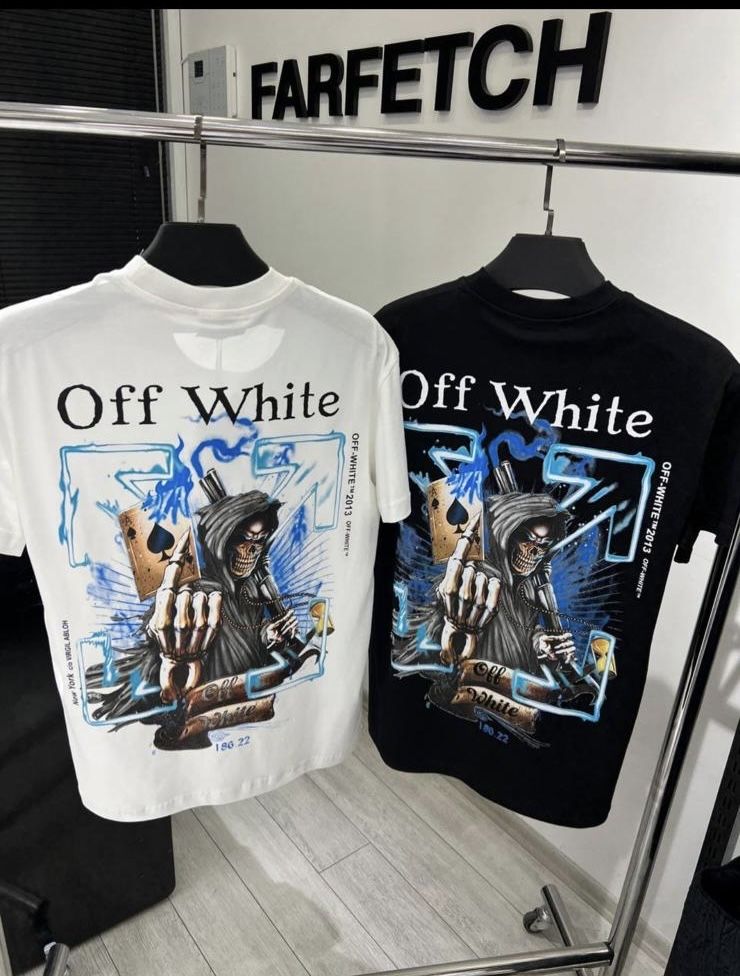 Koszulka Męska Off White S-XXL nowa