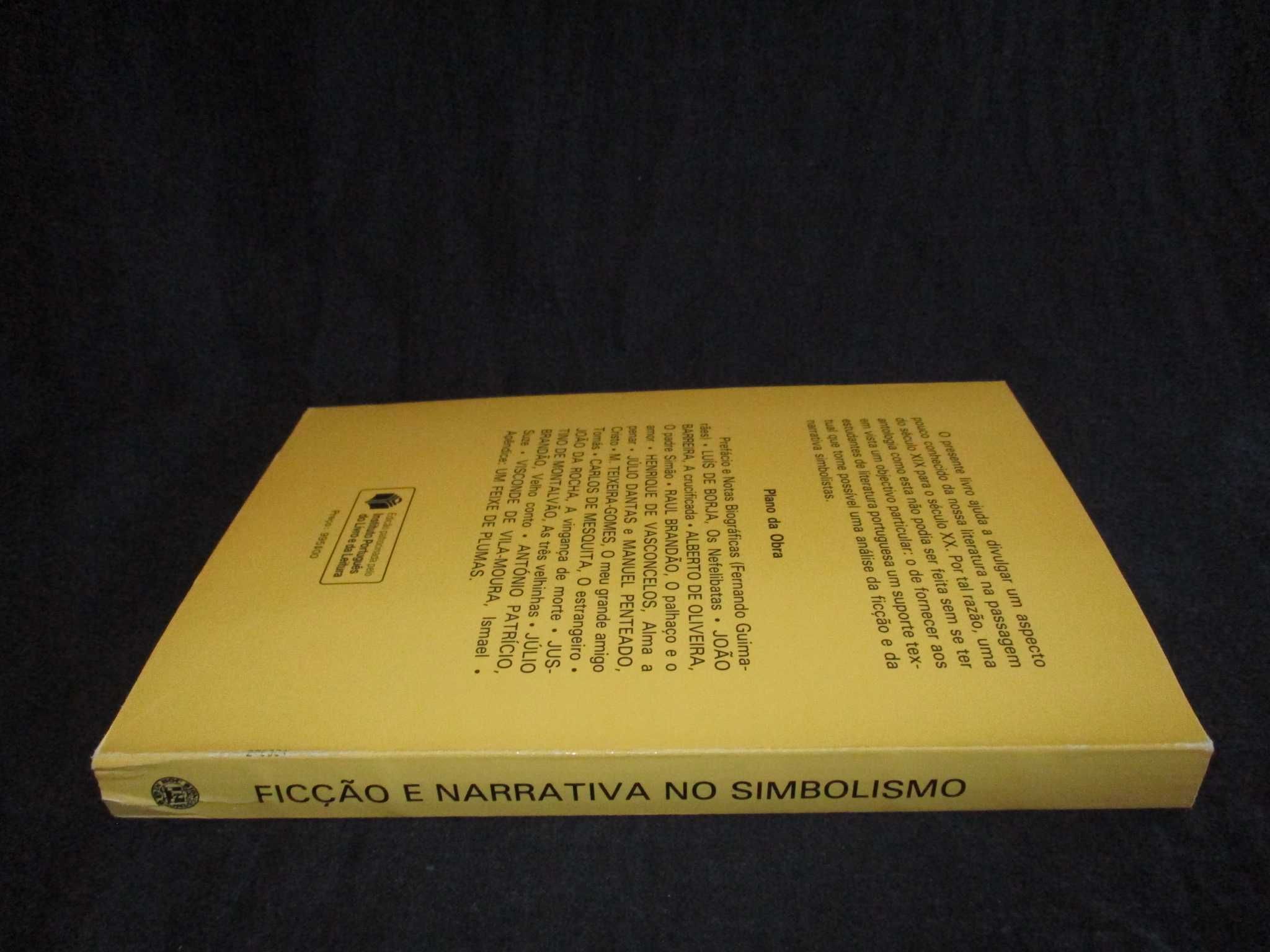 Livro Ficção e Narrativa no Simbolismo Antologia