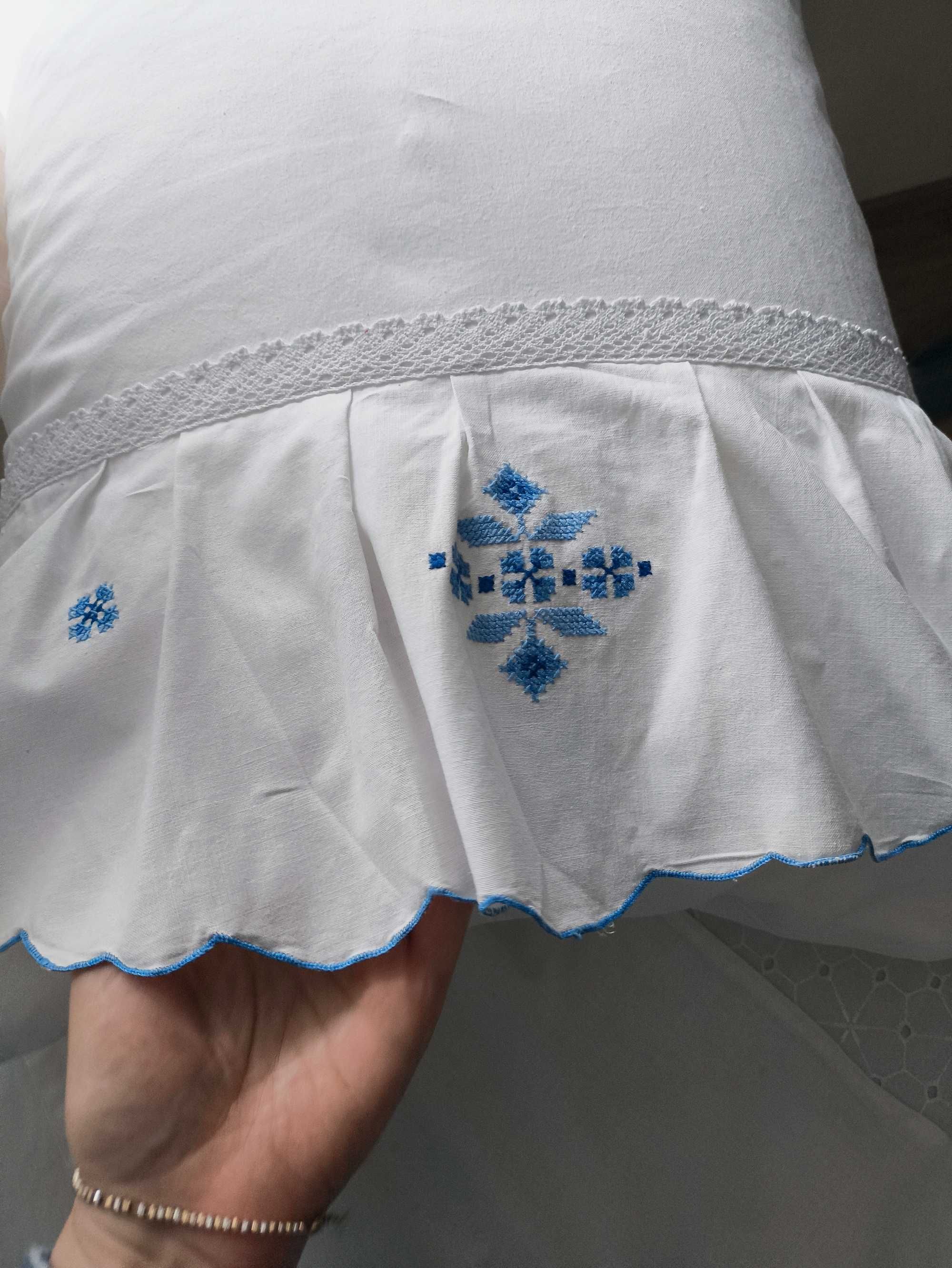 komplet dwóch poszewek bawełnianych 70*80 cm
