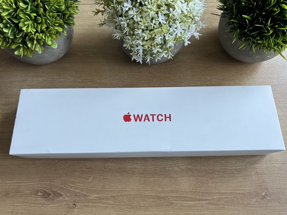 Nowy Smartwatch Apple Watch 8 GPS + Cellular 45mm RED Model A2775