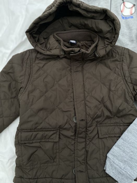 Conjunto menino 1-2 anos Parka, botas tenis, calcas