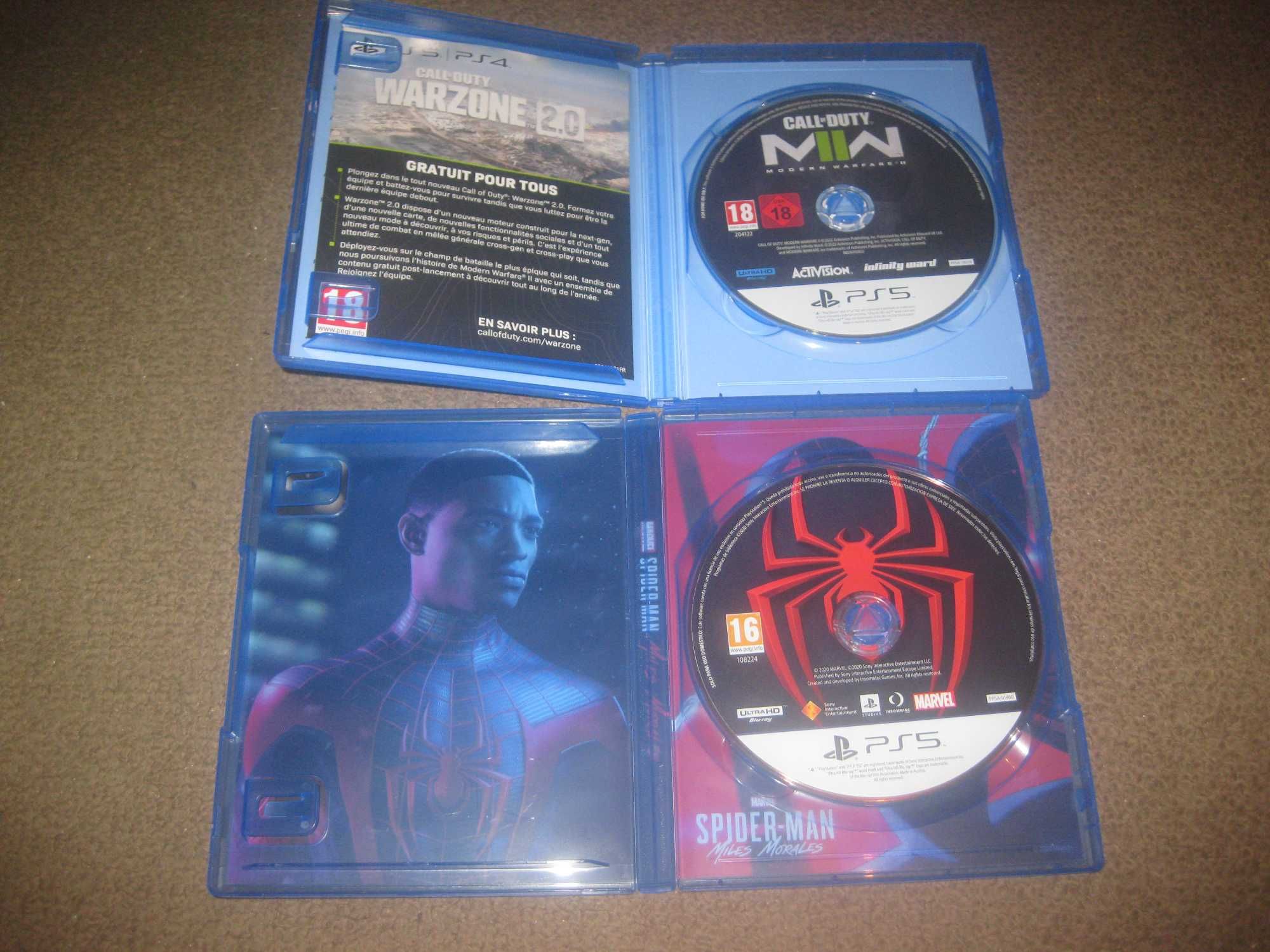 2 Jogos para a Playstation 5/Impecáveis!