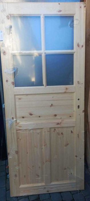 Drzwi wewnetrzne drewniane 60, 80 i 90 prawe lub lewe