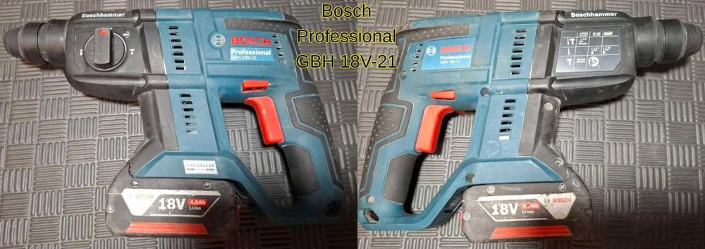 Перфоратор, дрель-шуруповерт BOSCH Аккумуляторный, АКБ, Зарядка