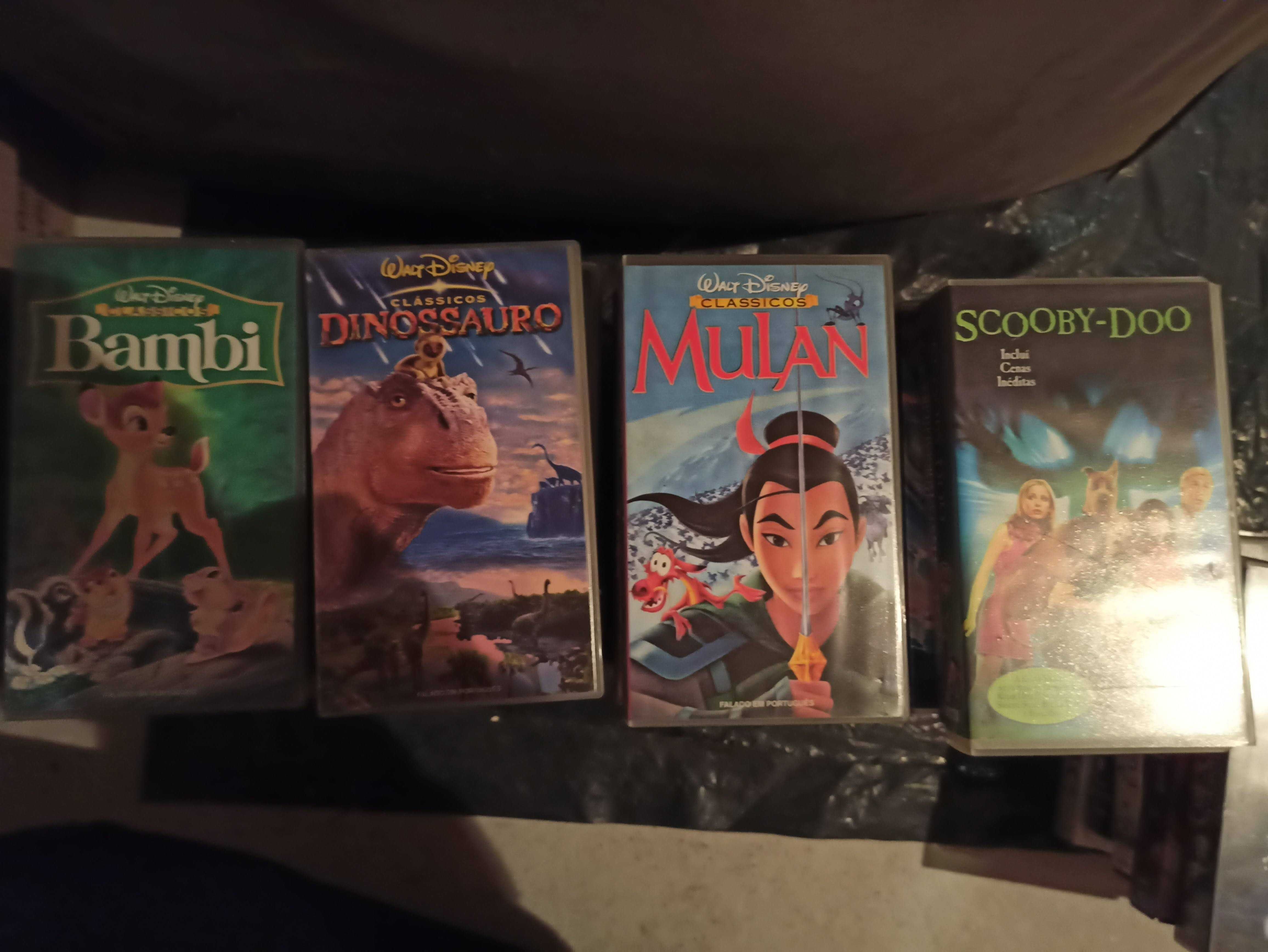 Cassetes VHS de animação