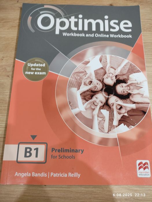 Optimise workbook and online workbook B1