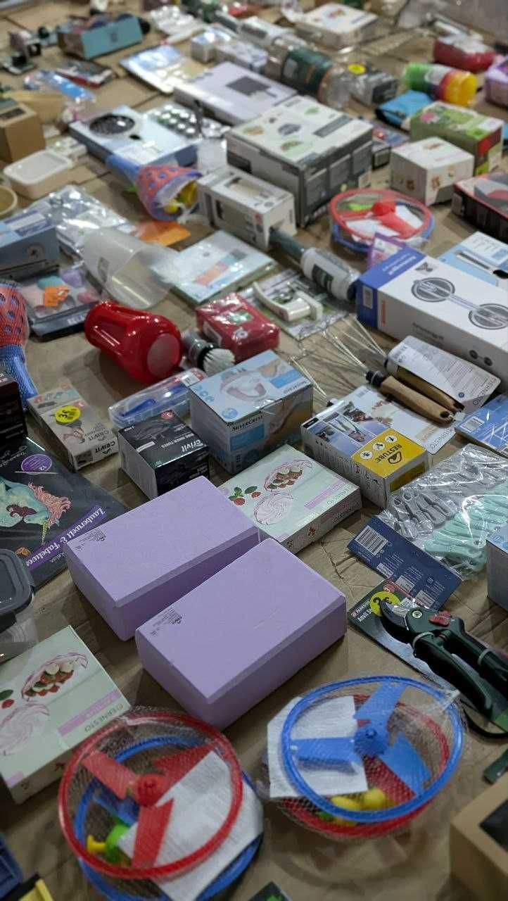 Мікс палета з товарами для магазинів! Ліквідація складів 145 кг