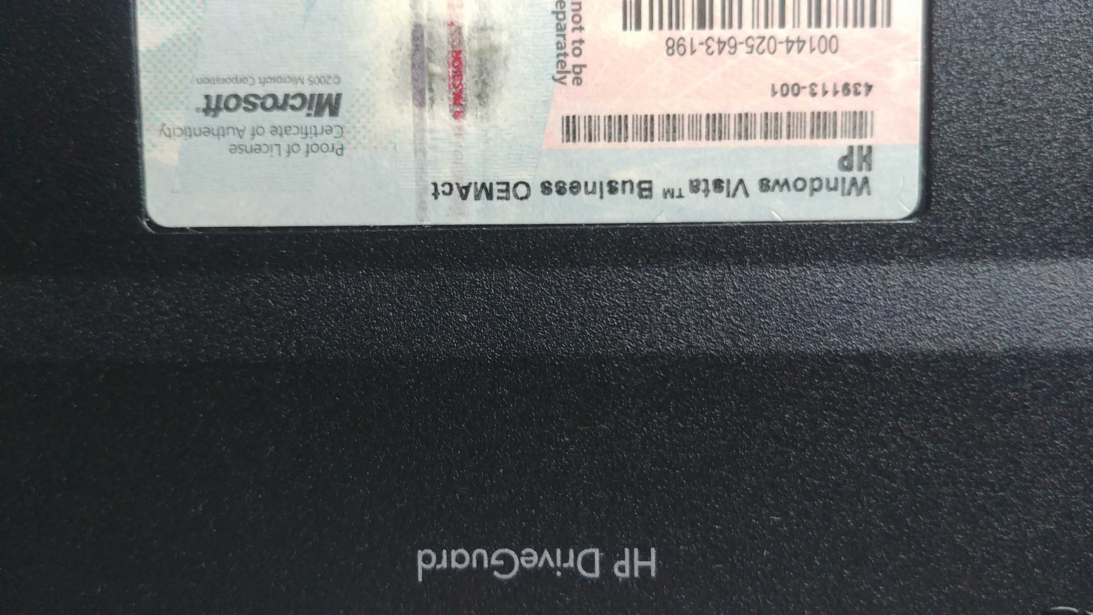 Compaq 6715s uszkodzona matryca na części