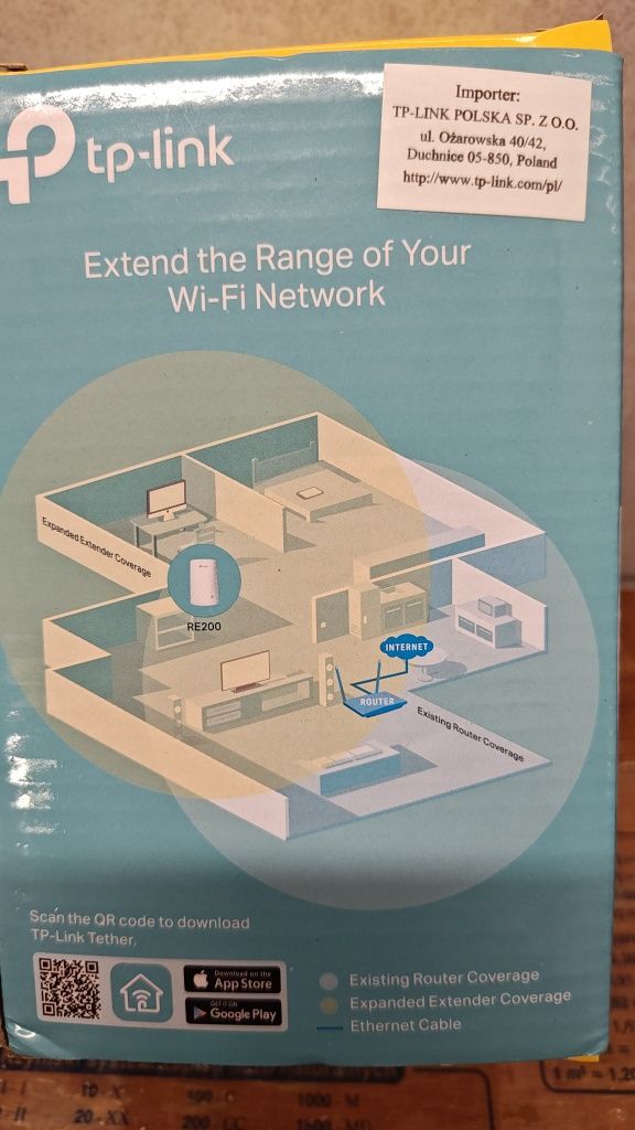 TpLink wzmacniacz WiFi