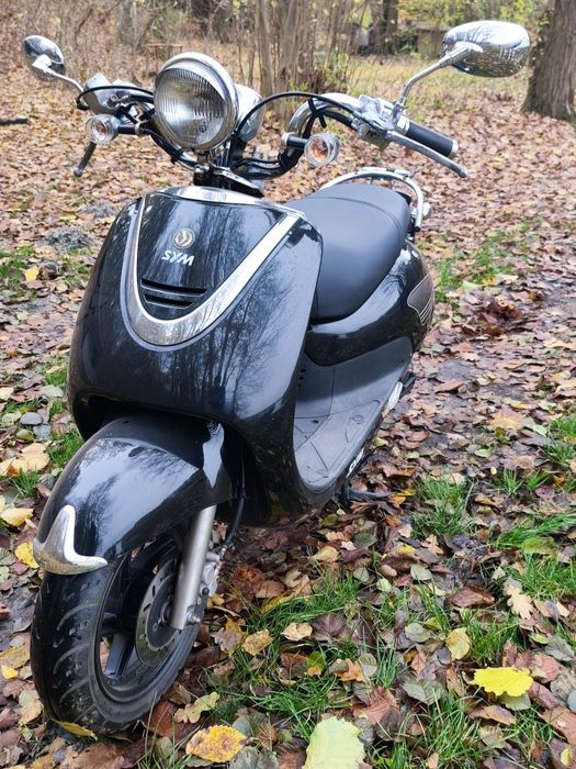 skuter sym przegląd oc sprawny