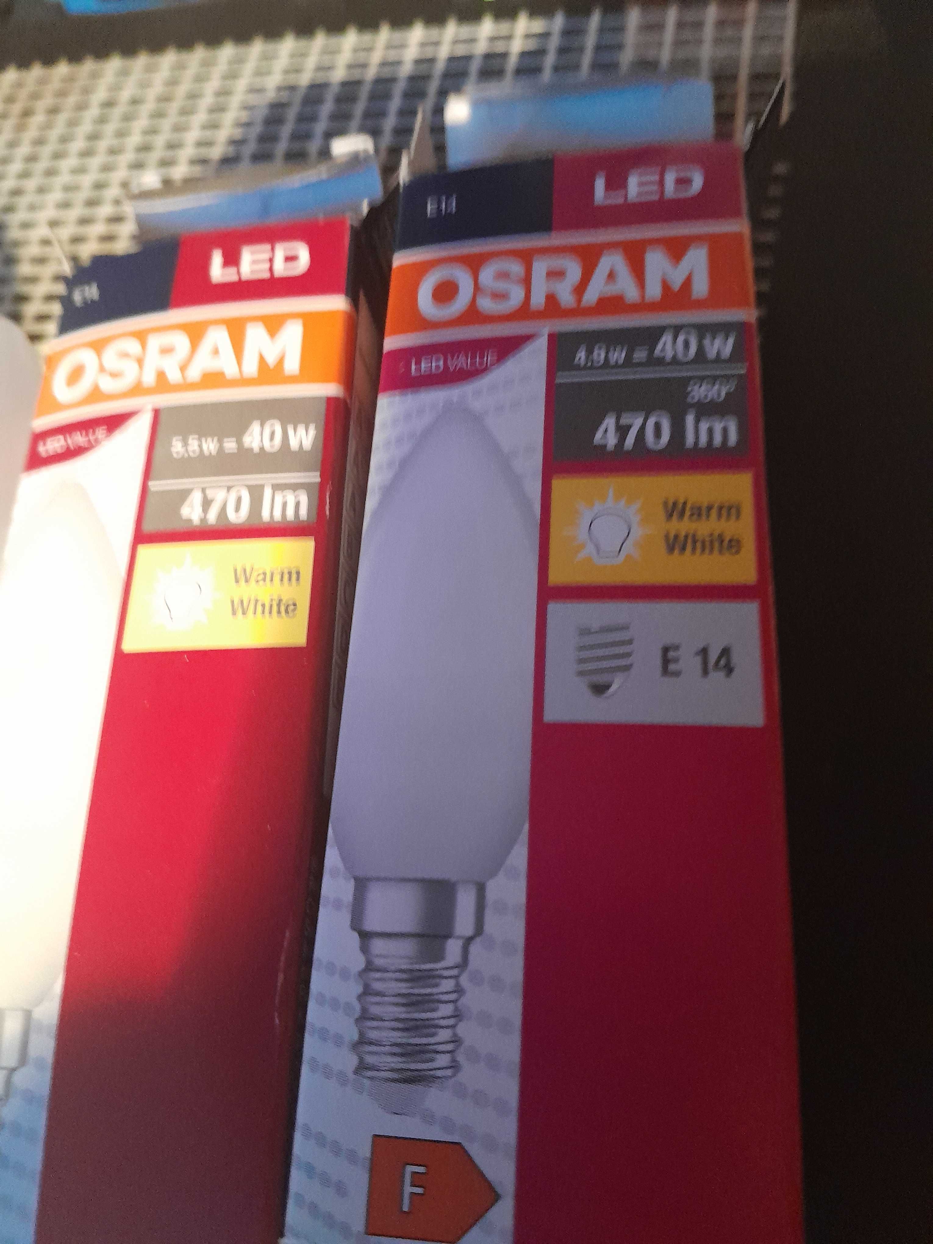 Osram zarowki LED E14 5,5W = 40W