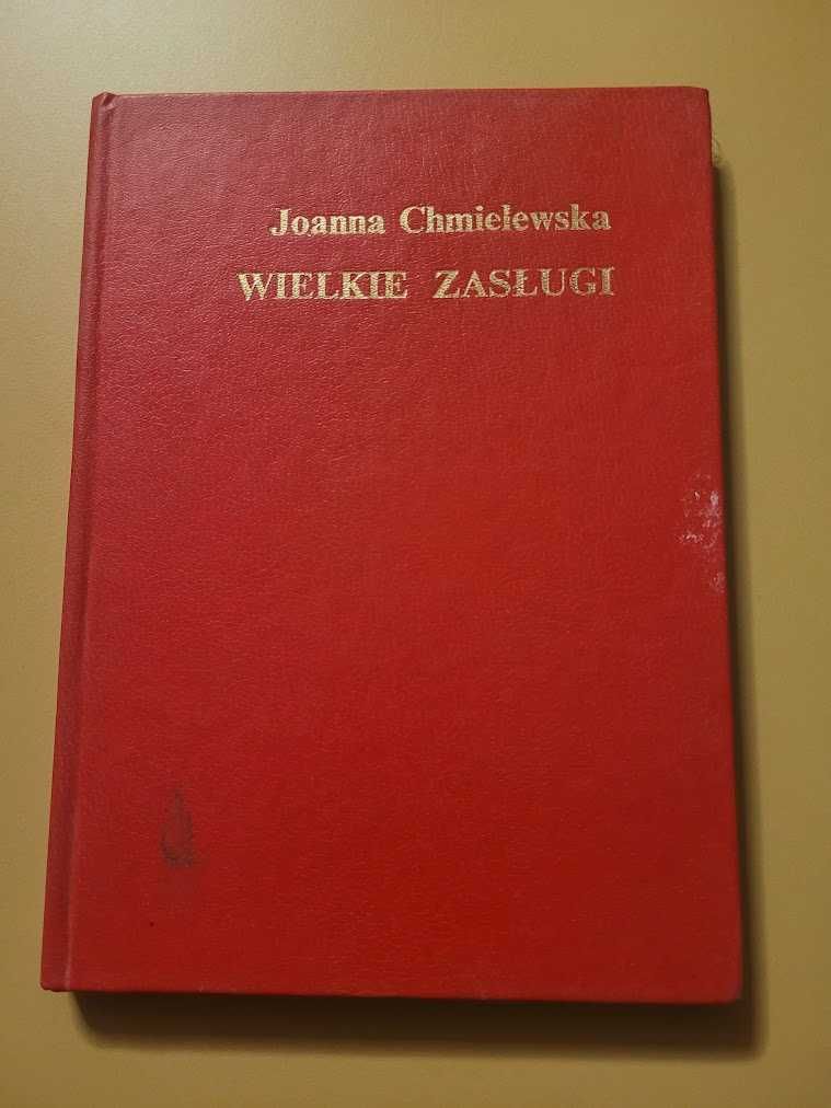 Wielkie zasługi Joanna Chmielewska