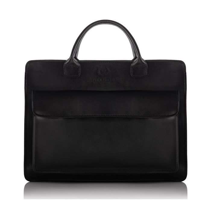 Elegancka skórzana aktówka damska Paolo Peruzzi N05-BL