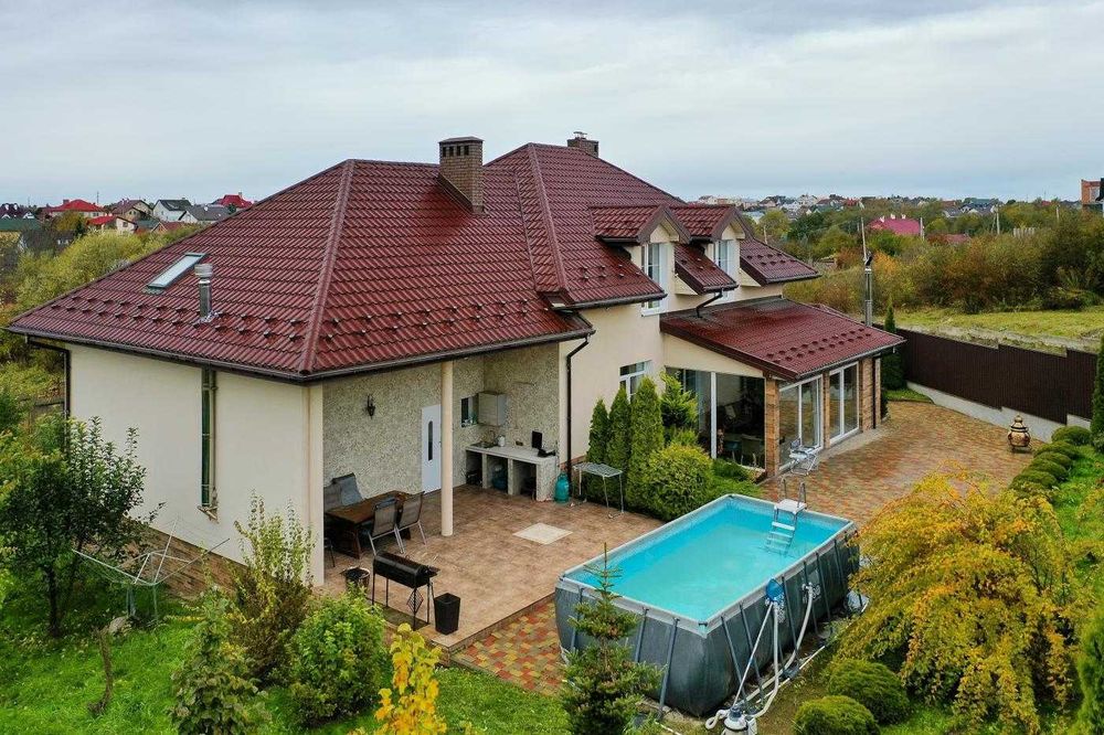 Продаж VIP будинок/БАСЕЙН,сауна,тераса,барбекю/с. Сокільники, Львів