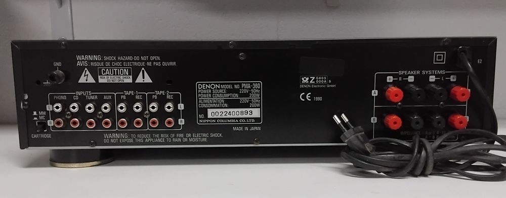 DENON amplificador PMA-360