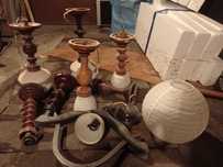 Lampy 8sztuk zabytkowe vintage antyk PRL