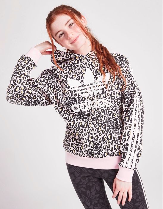 Оригінальне худі толстовка реглан кофта Adidas на дівчинку 7-8 років