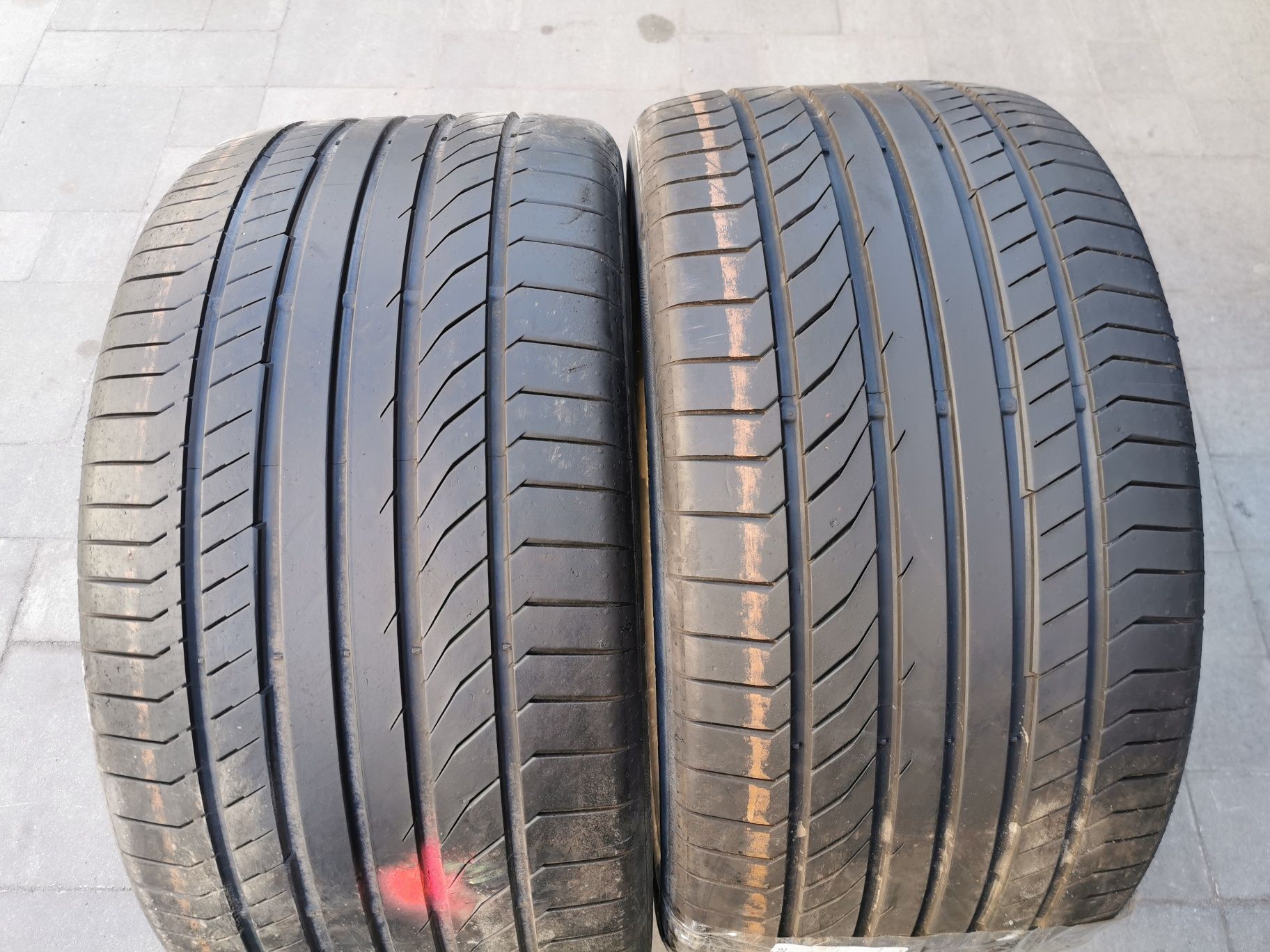 Пара летних шин 325/35 R22 Continental Sport contact 5