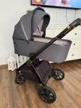 Wózek Carrello Sonic Grey wielofunkcyjny + nosidlo Joie I-Snug