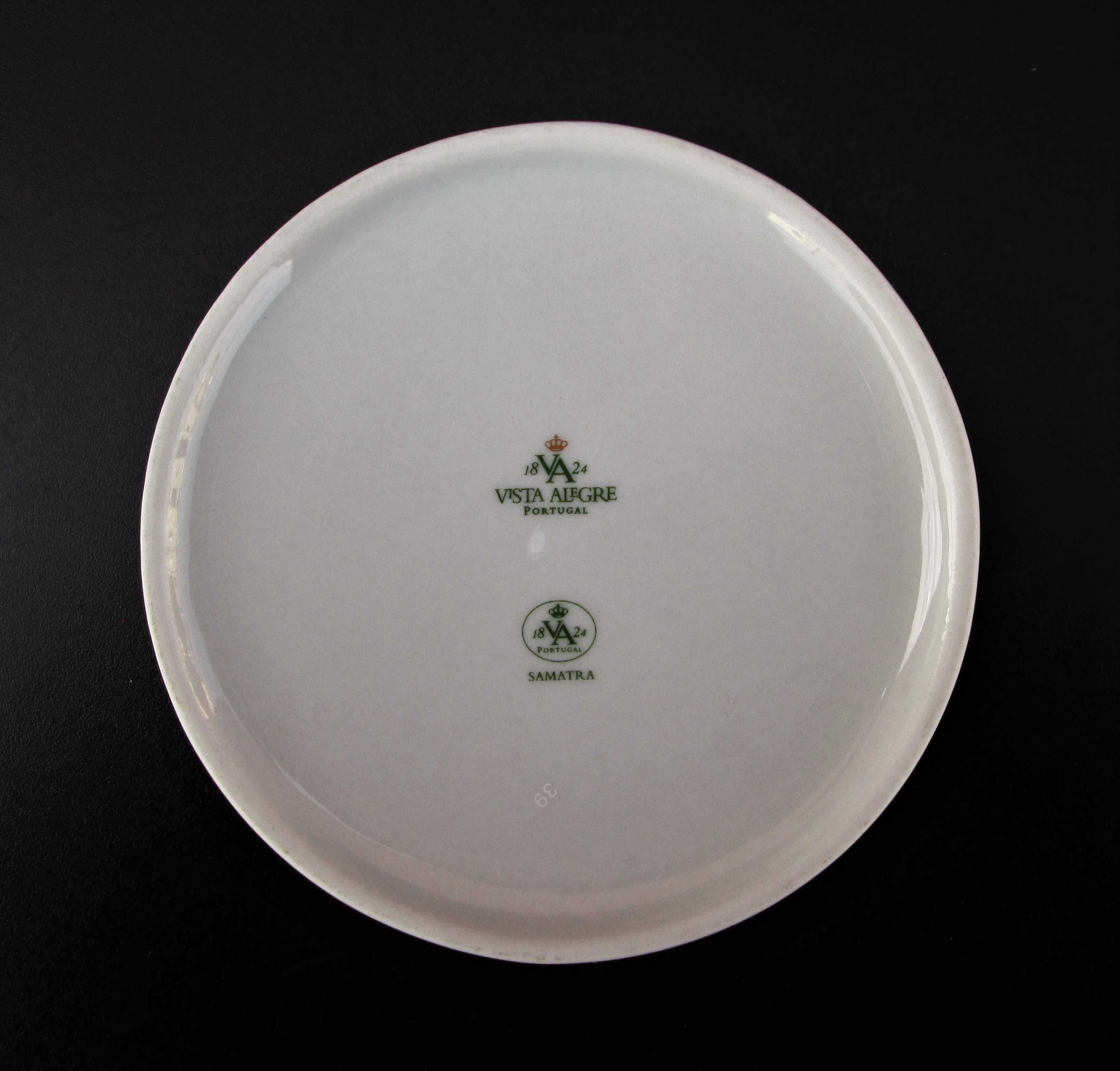 VISTA ALEGRE Antiga Caixa Regaleira em Porcelana coleção SAMATRA