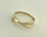 Złoty pierścionek Nowy żółte złoto 14K pr.585 Piękny Polecam !