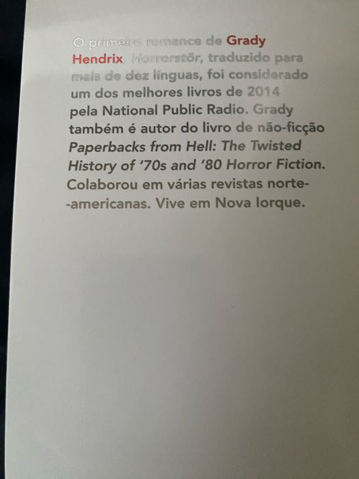 Livro “O Exorcismo da Minha Melhor Amiga” de Grady Hendrix