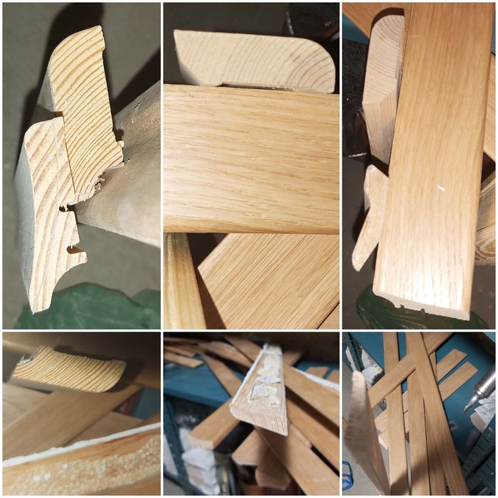 Listwy przypodłogowe dąb i inne