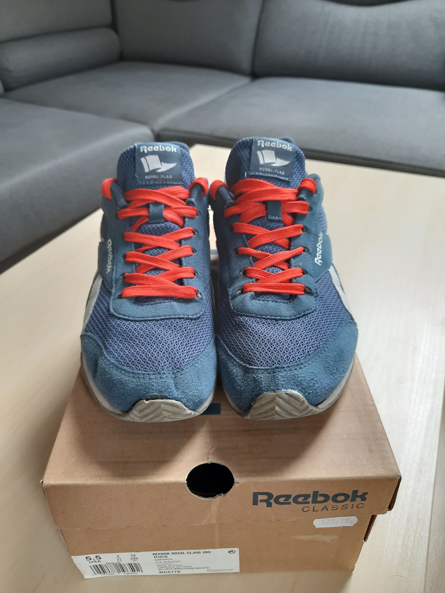 Buty sportowe adidasy chłopięce Reebok rozm.37