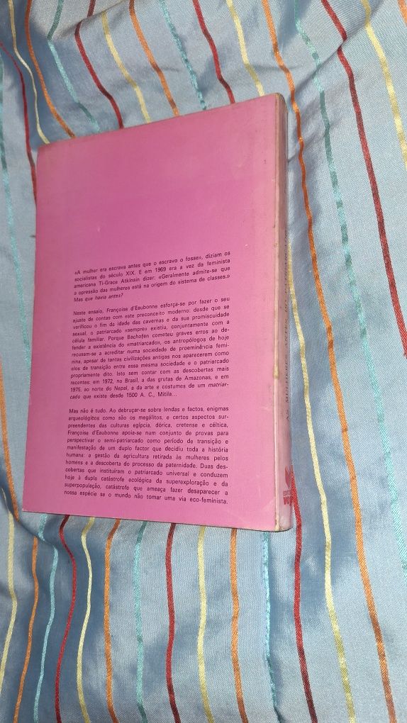 As mulheres antes patriarcado Françoise Eaubonne 1977