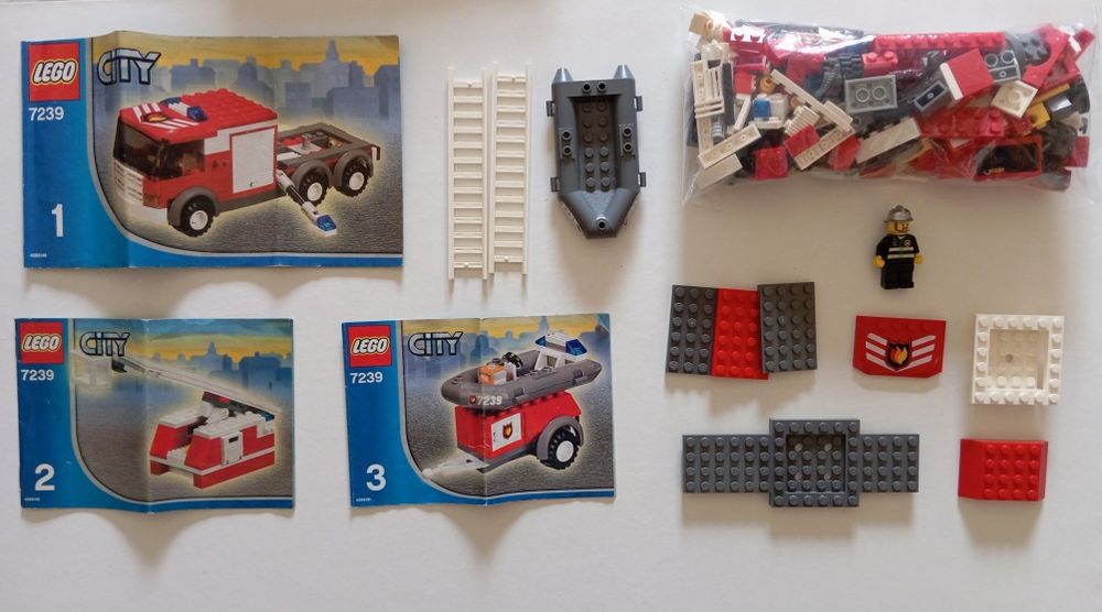 Conjunto Lego City Bombeiros