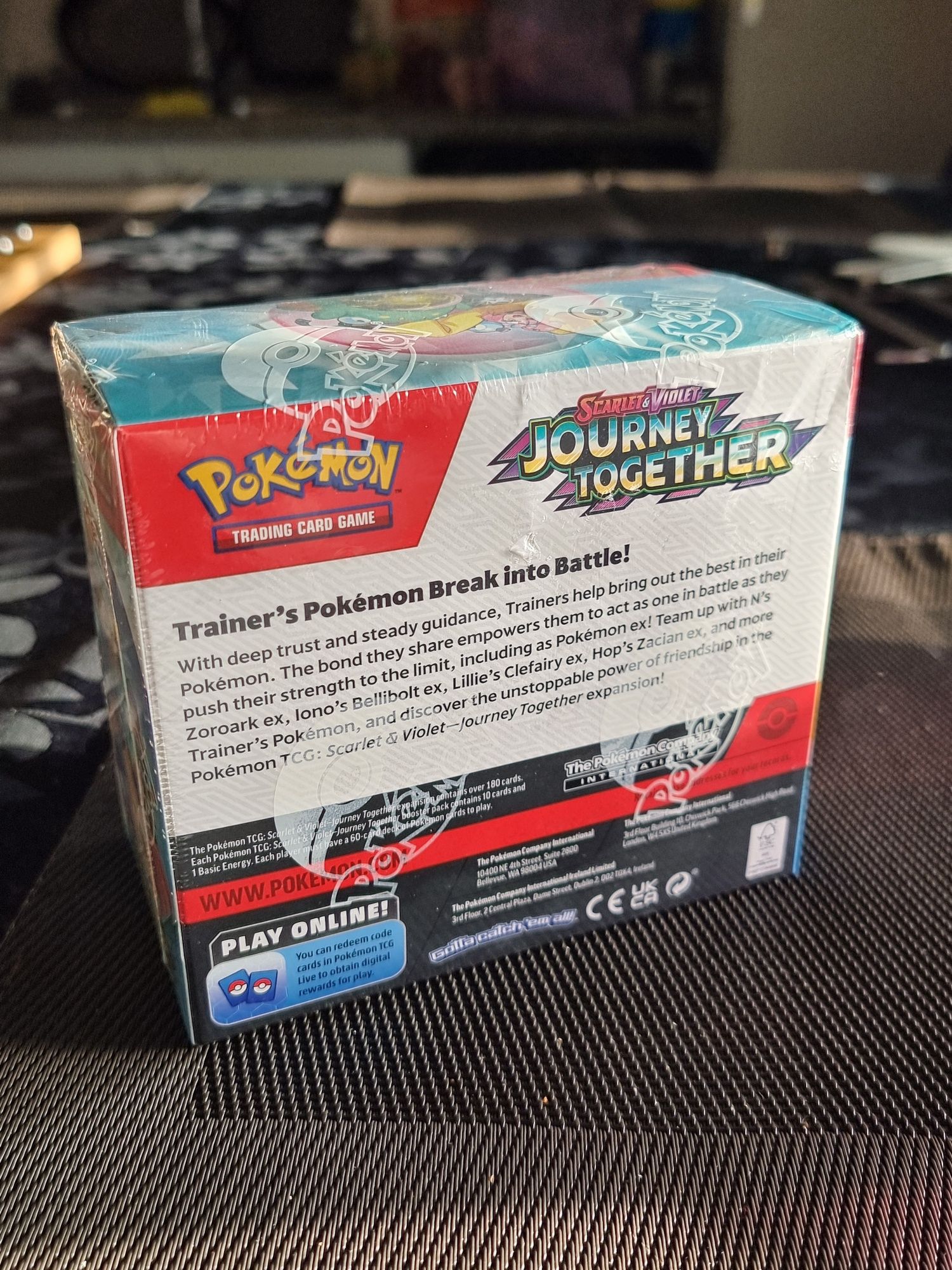 Pokemon Journey Together Booster Display Box (Inglês / Selada)