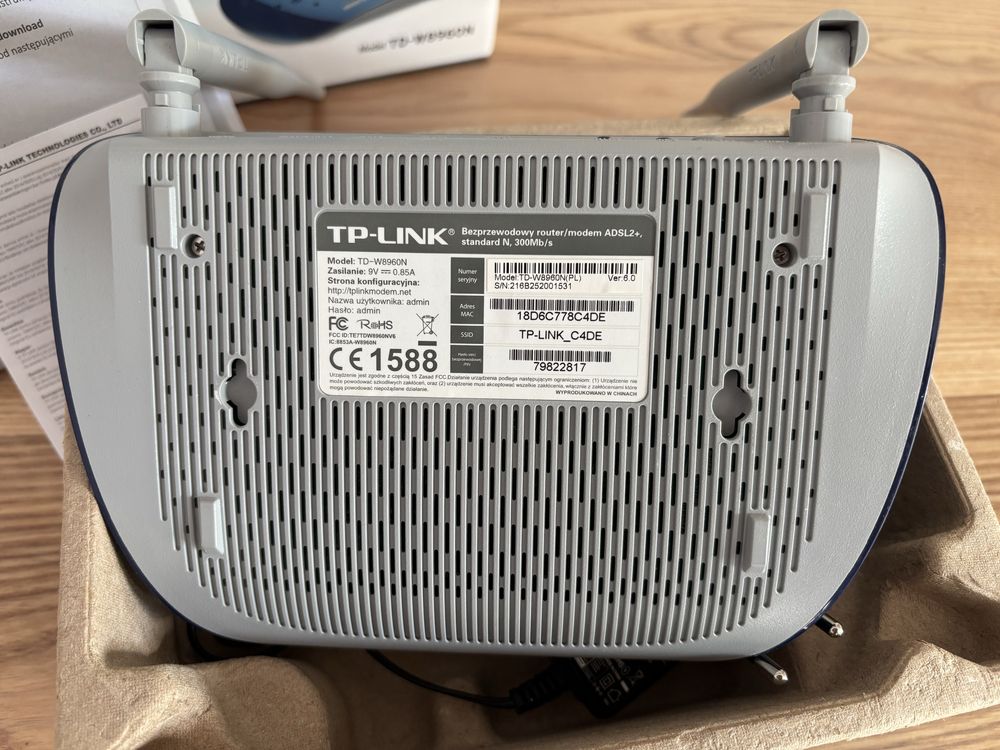 Bezprzewodowy Router Tp-Link TD-W8960N