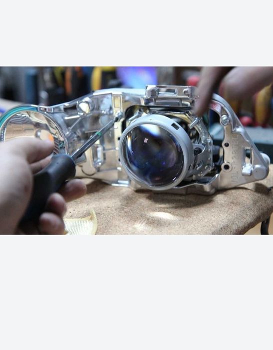 Установка Bi-Led лінз, усуненя запотівання, ремонт корпусів і скла фар