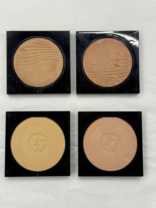 Пудра та фіксуюча пудра для обличчя від Armani