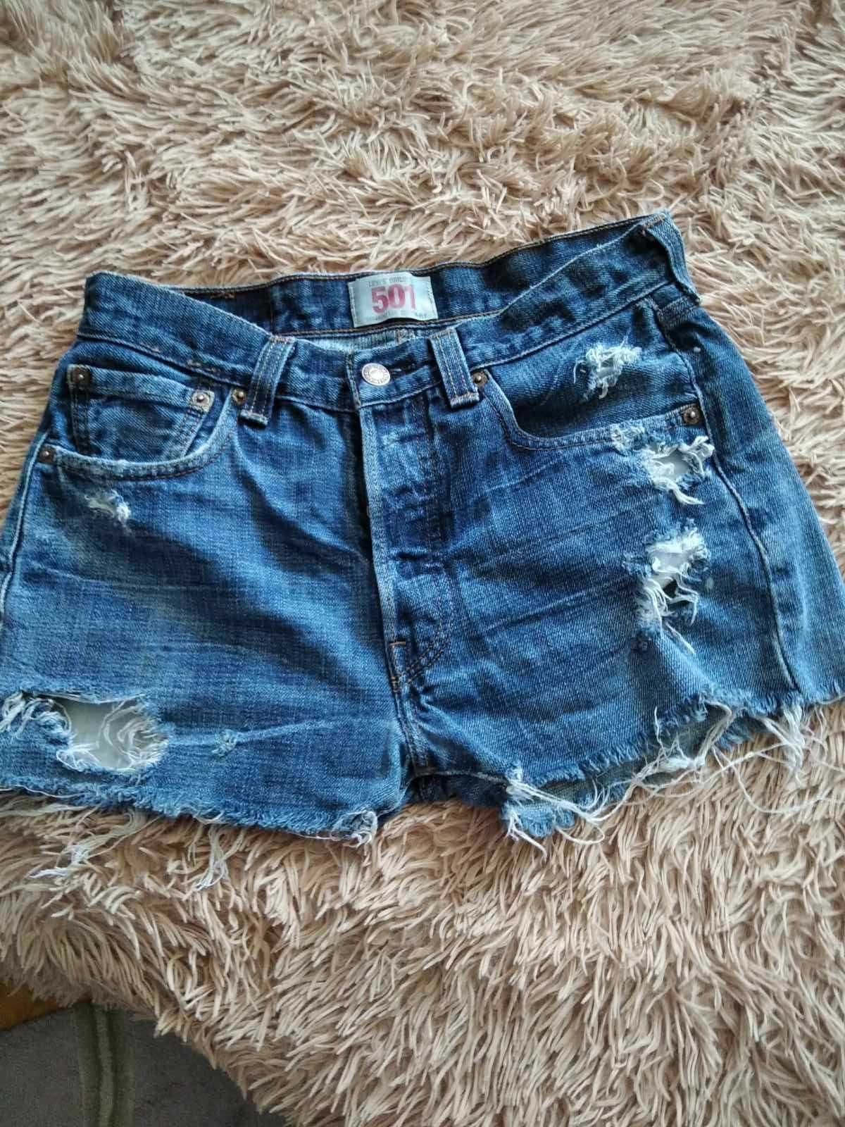 Шорты джинсовые  Levis original 501