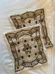 Capas de almofadas bordadas orientais