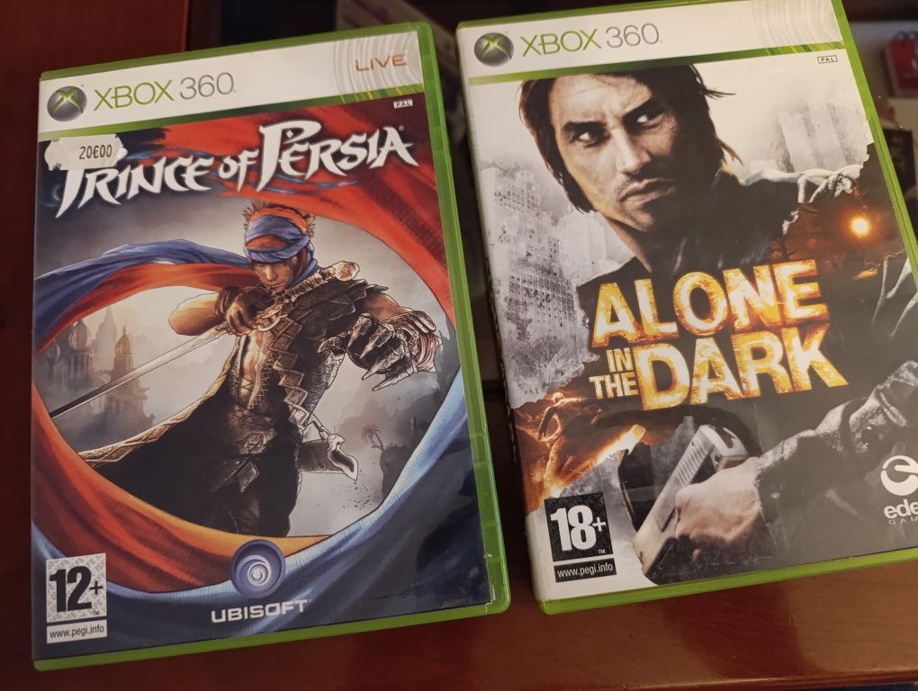 Prince of Pérsia e Alone in the Dark 360