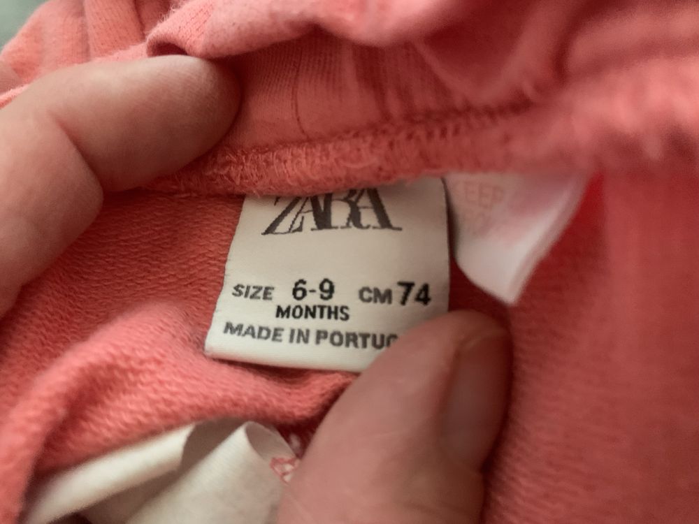 Spodnie lato Zara 74cm