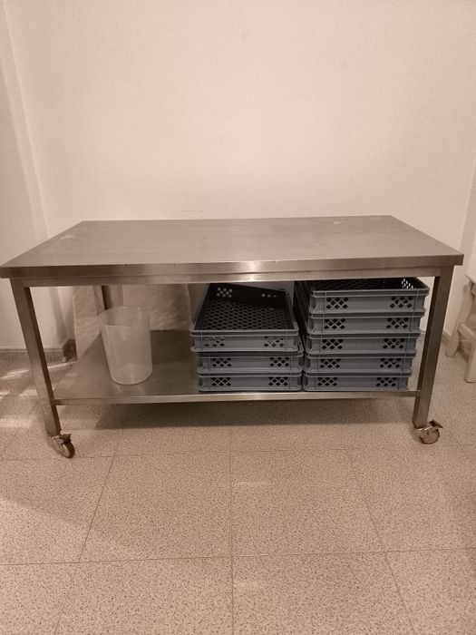 Bancada de trabalho inox