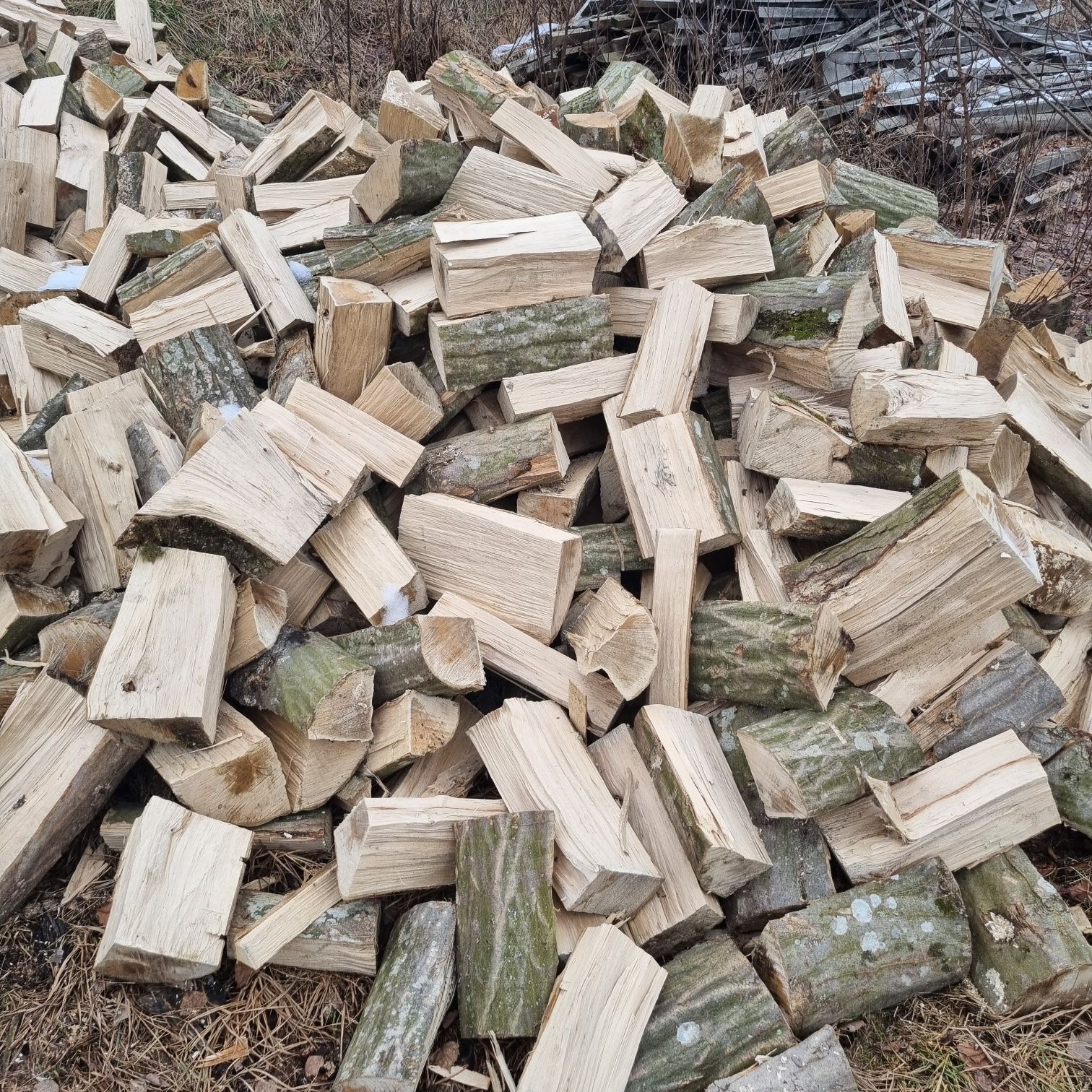 Drewno kominkowe i opałowe suche i rąbane na bieżąco Międzyrzec Podlas