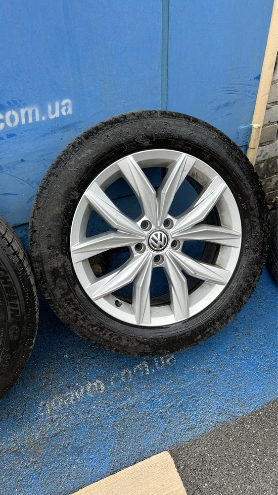 Goauto диски VW Tiguan 5/112 r18 et43 7j dia57.1 як нові в чудовому